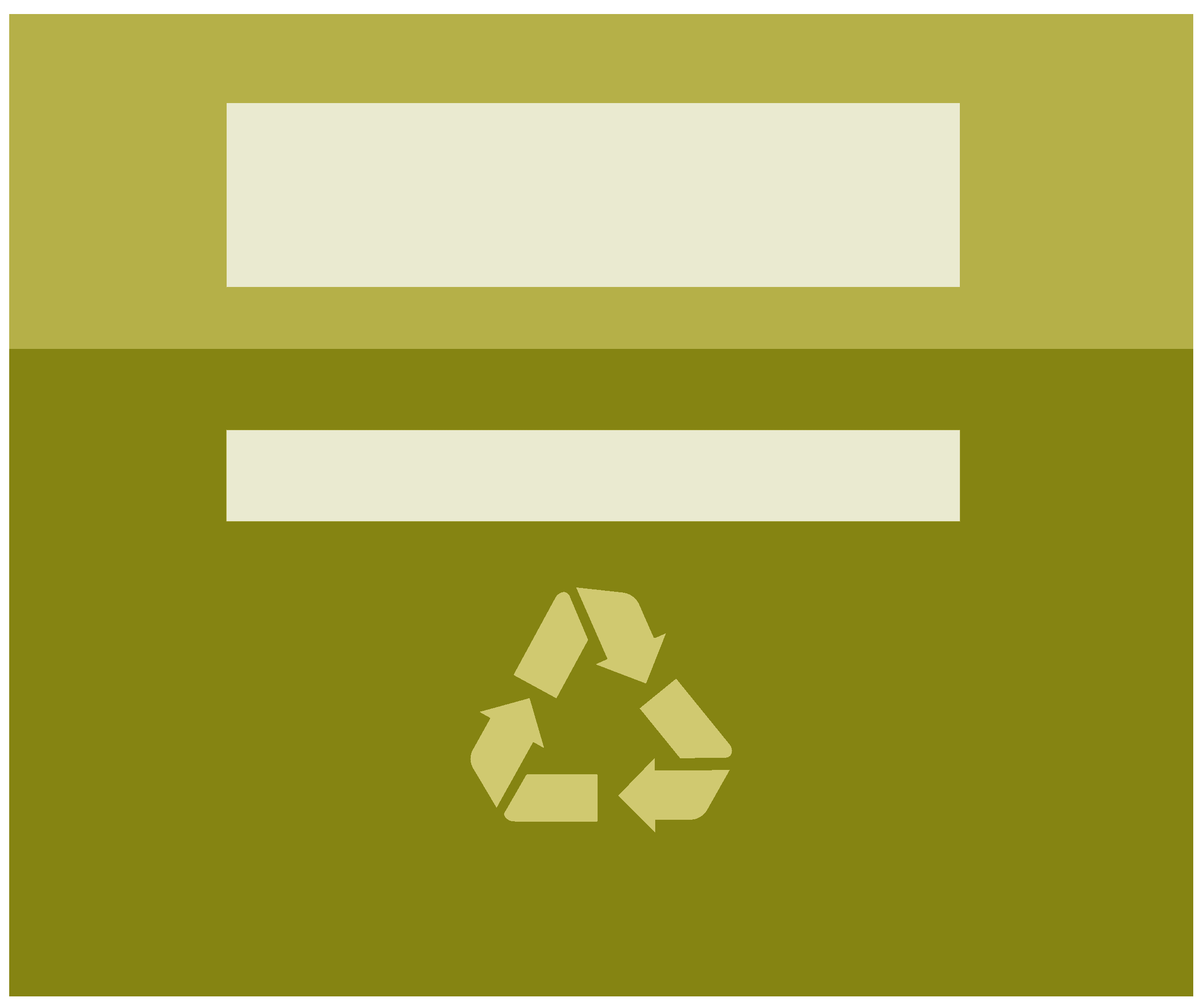 Illustration av en återvinningsstation