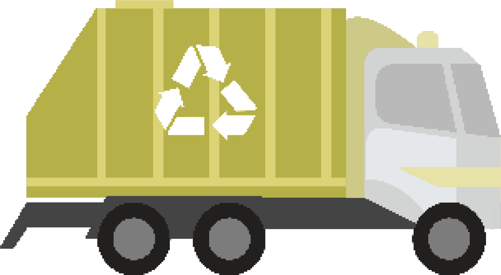 Illustration av en lastbil