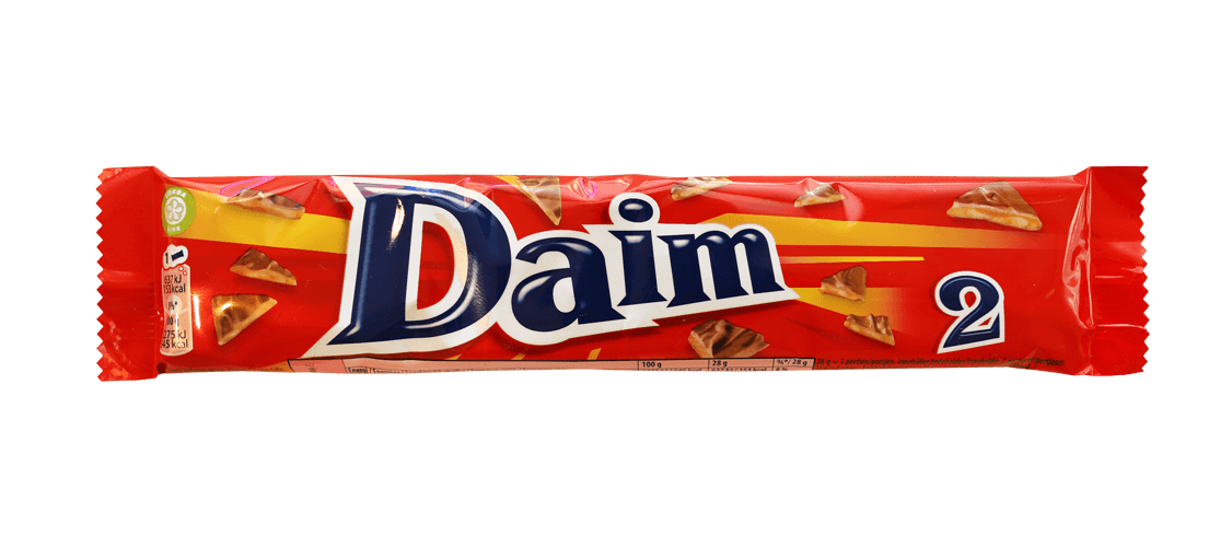 En Daim-förpackning.