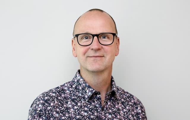 En porträttbild på Magnus Sandström